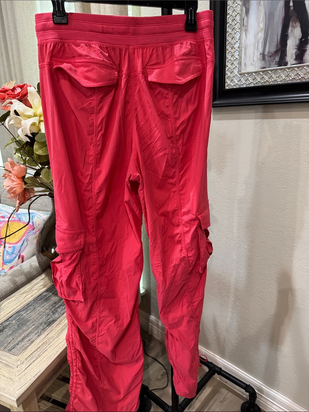 lululemon athletica Hot Pink Cargo Jogger Pants - Picture 3 of 4